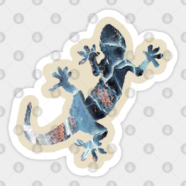 Phantasma Lizard Sticker by soitwouldseem